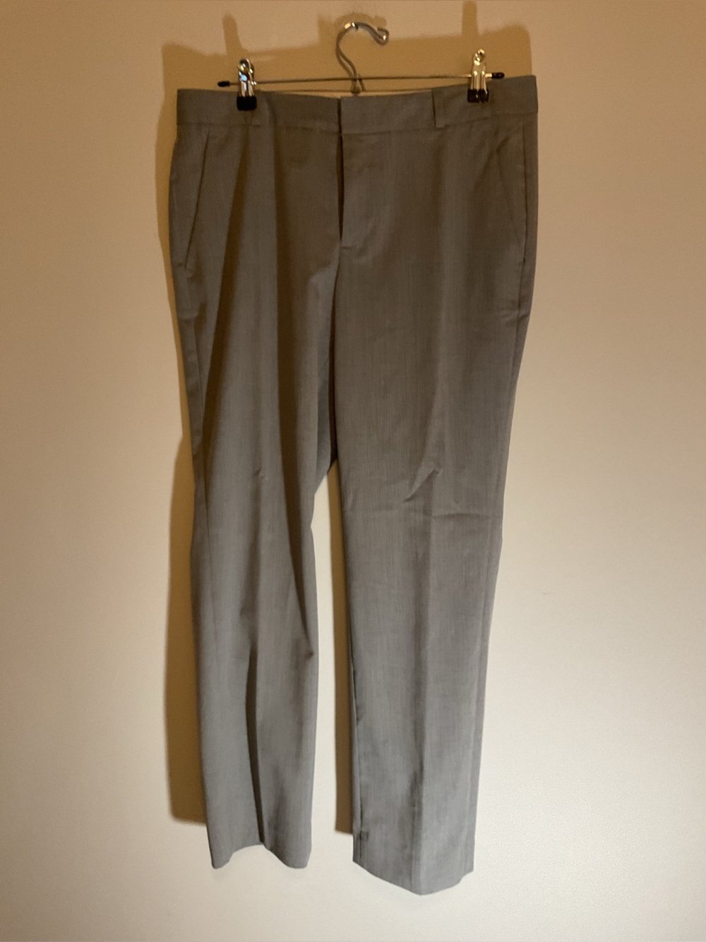 Banana Republic Light Gray Women's Dress Trousers